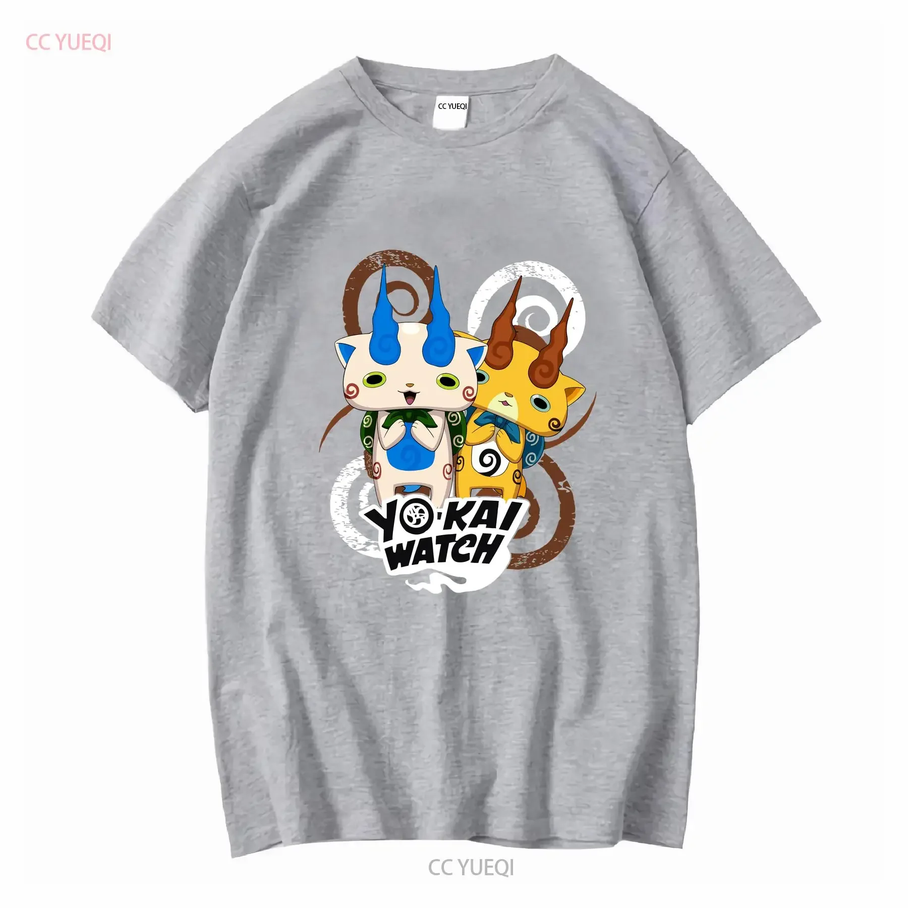 تي شيرت يو كاي يوكاي كوماسان وكوماتجيرو كوما براذرز تي شيرت NWT رسمي عتيق مغسول للجنسين أوم مصمم ملابس غير رسمية