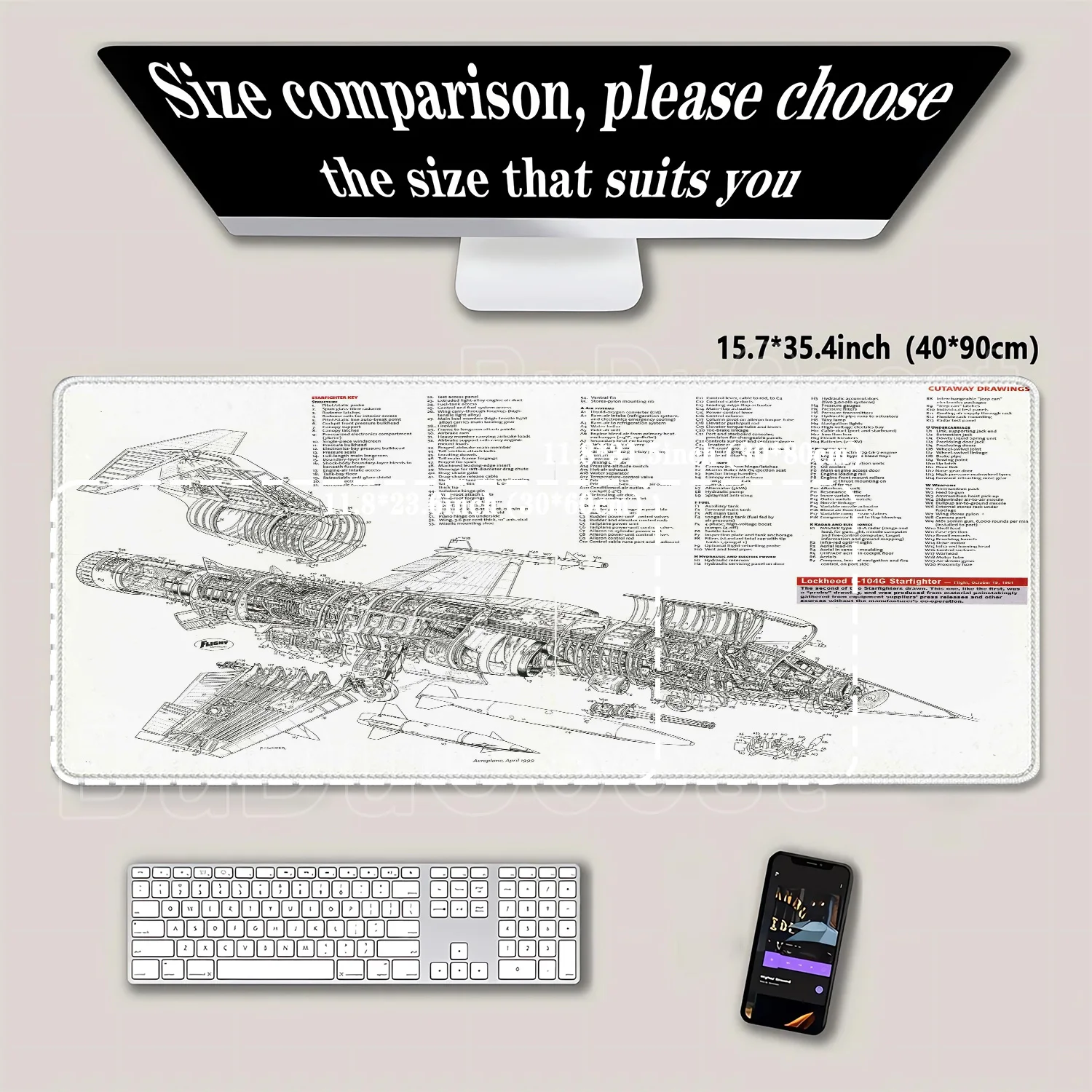 Gaming Mouse Pad Black And Whi - đánh giá và giá Gaming Accessories Drawing