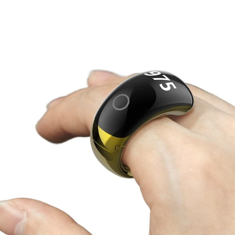 Anillo inteligente para hombre con control de aplicaciones, anillo de regalo musulmán, anillo de Rosario electrónico BT
