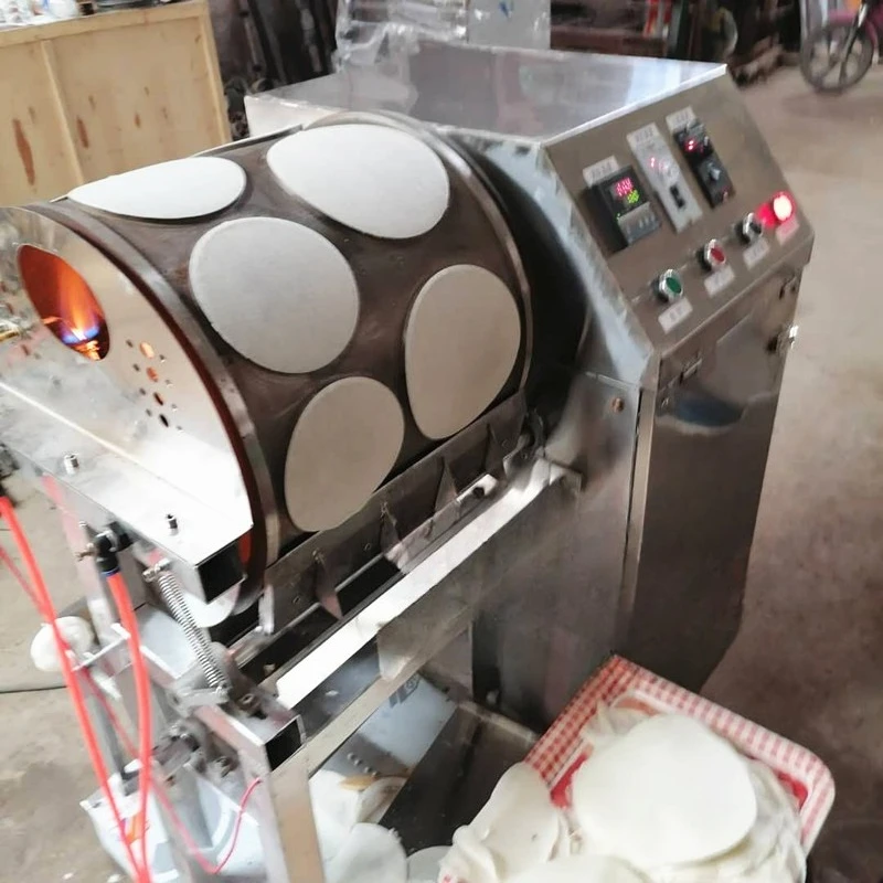 Automatic pancake machine, commercial cake skin roast duck cake machine single row