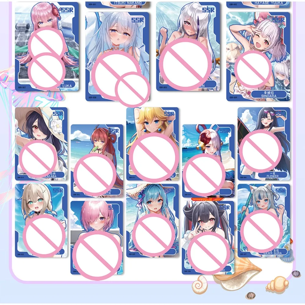 Collezione Goddess Haven: Carte da Gioco con Personaggi Anime Popolari, Ragazze Belle e Affascinanti, Carte Limitate, Giocattoli, Hobby per Ragazzi, Regali