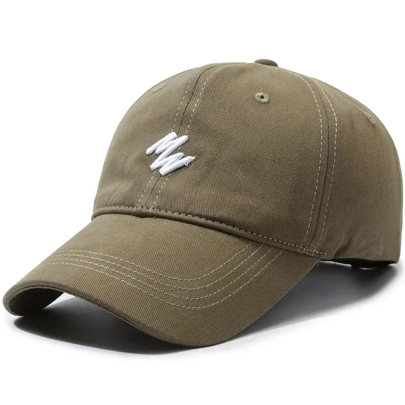 Best Seller Internet Celebrity Peaked Cap Showing Small Hat Female American Deep Top Baseball Cap Male Head Adjustable Strap