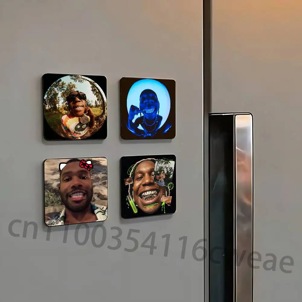 D-Don Toliver Fridge Magnets Refrigerator Card Kitchen Metal Icebox Cabinet Magnetic Cards
