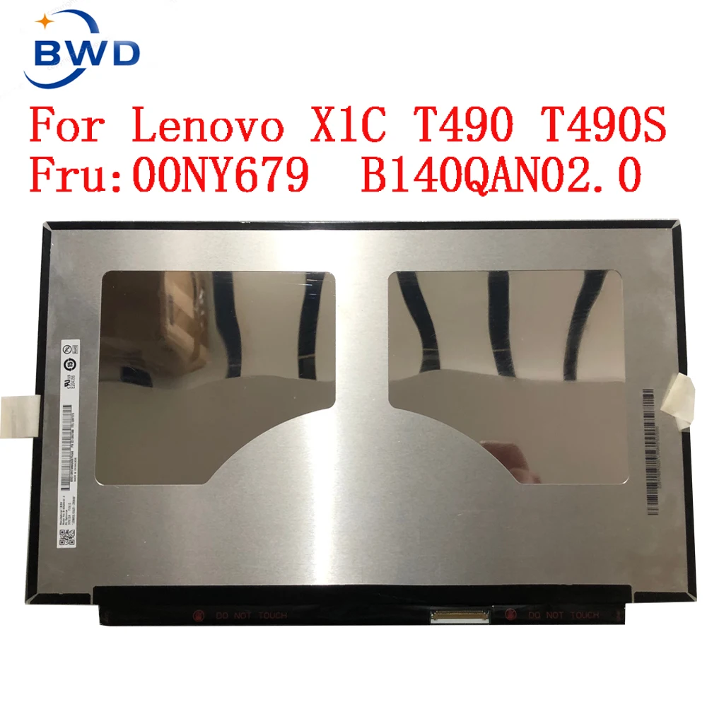 

LPM140M420 B140QAN02.0 B140QAN02.3 WQHD 2560X1440 ЖК-экран для ноутбука Dolby 40 контактов 00NY679 01YU646 00NY680 Протестировано