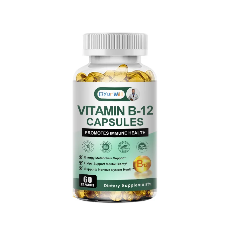 Vitamin B12 1000mcg, Supports Energy Metabolism and Nervous System, Blood Cell Function, Healthy Sleep Vitamin Supplement