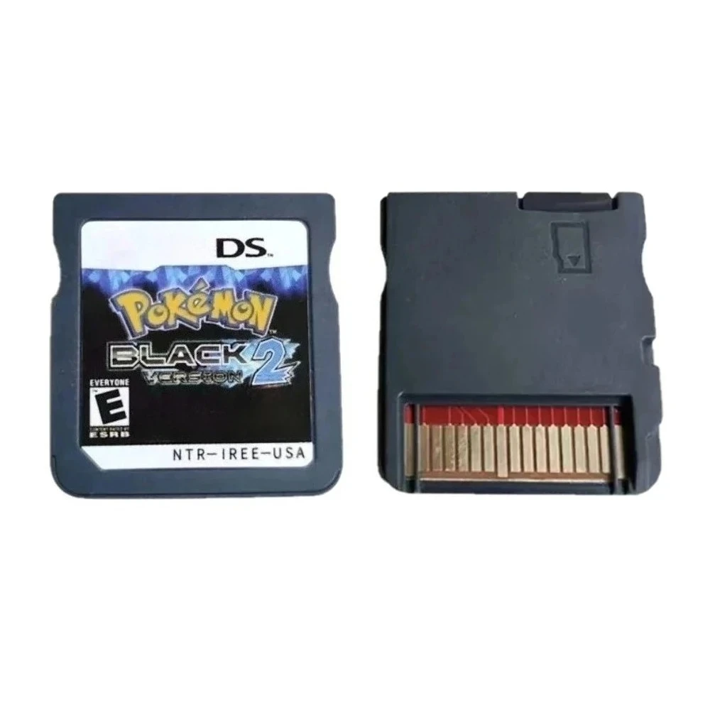 ESP USA NOE Pokémon Schwarz und Weiß 1 2 Schwarz und Weiß SoulSilver HeartGold DS NDS 3DS Videospiel-Kassette
