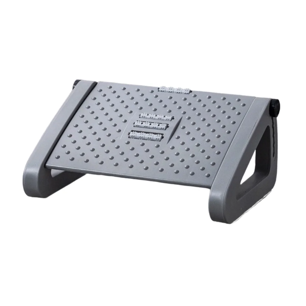 

Массажный роликовый подставка для ног, удобная поддержка, противоскользящий эргономичный табурет для ног, регулируемая высота, утолщенный табурет для ног, настольная установка