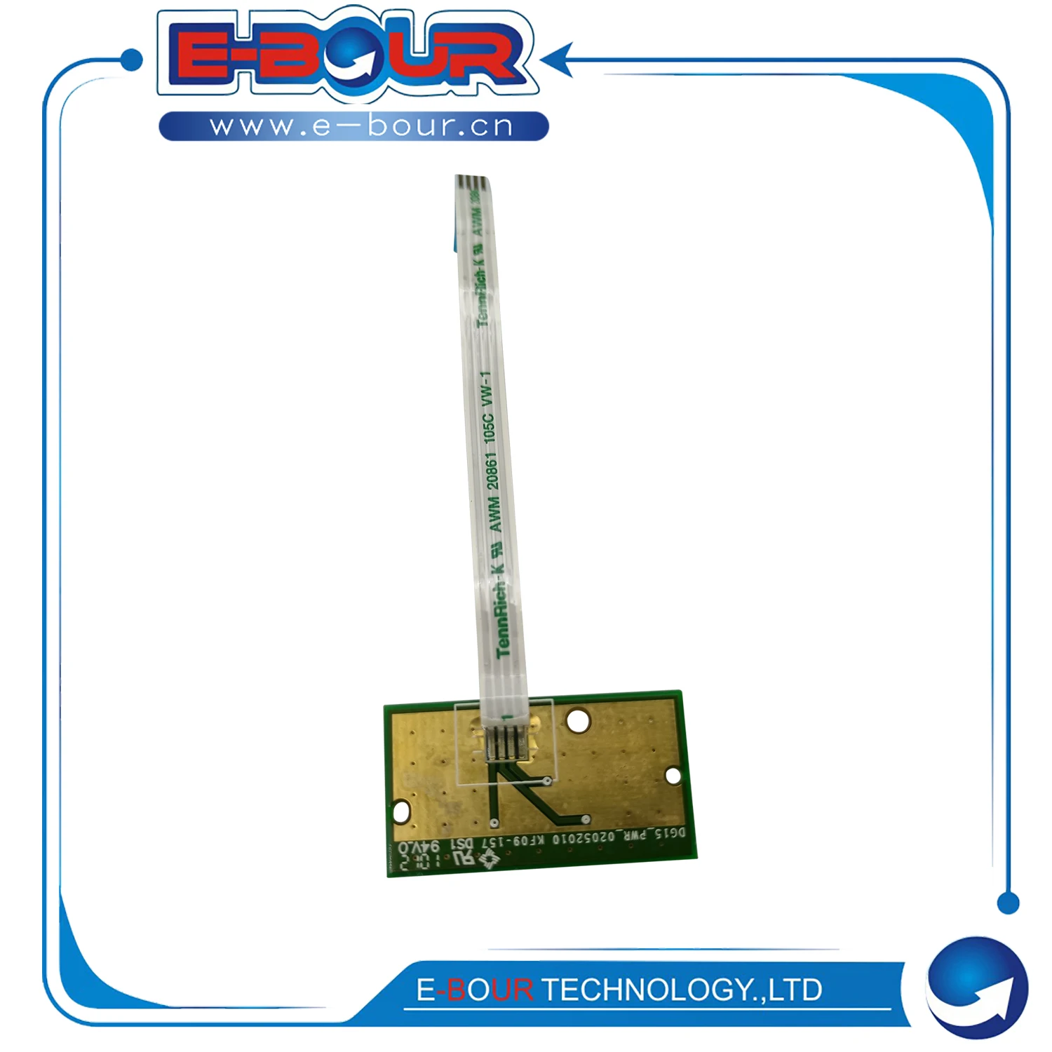 ملحقات إصلاح الكمبيوتر المحمول on/off التبديل ، ل de n5010 50.4hhh05. 001 ، لوحة زر الطاقة مع كابل الشريط المرن