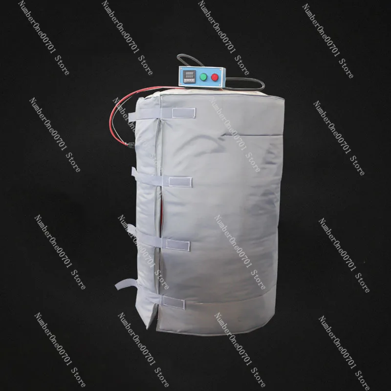 200L Drum Heater Industrial Grade Power Blanket Weather Resistant 55 Gallon Insulated Drum Heating Blanket 220V