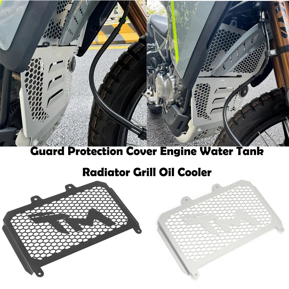 FOR CFMOTO 450MT MT450 450 MT 450 2023-UP New Motorcycle Guard Protection Cover Engine Water Tank Radiator Grill Oil Cooler