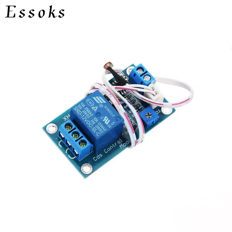 XH-M131 DC 12V 10A Light Control Switch Photoresistor Relay Module Detection Sensor brightness Automatic Control Module