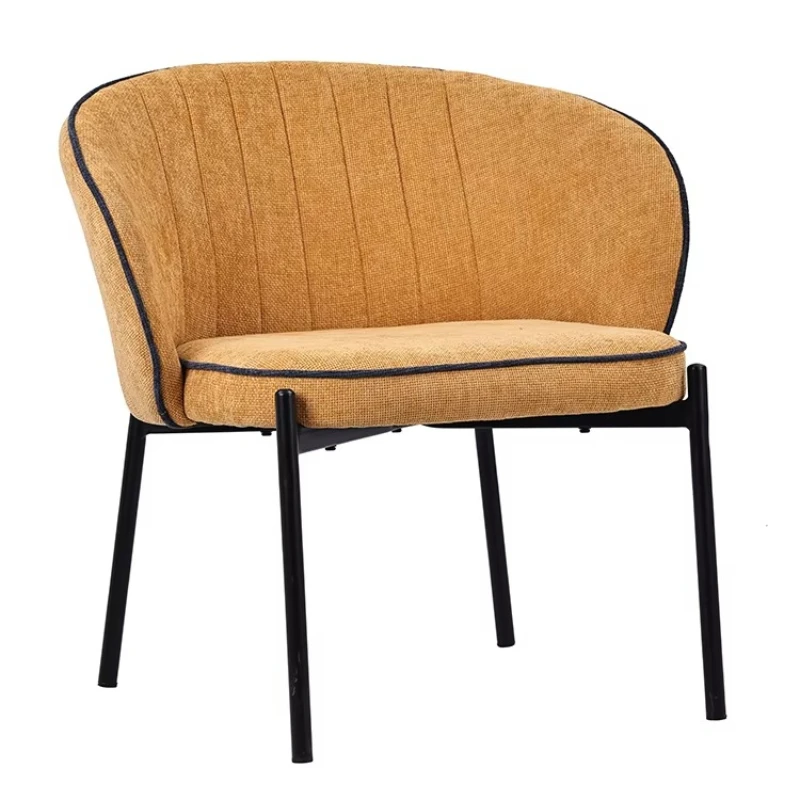 

Wholesale Armchair Comfortable Nordic Modern Light Luxury Accent Velvet Casual Fabric Living Room Furniture Sofa Chair