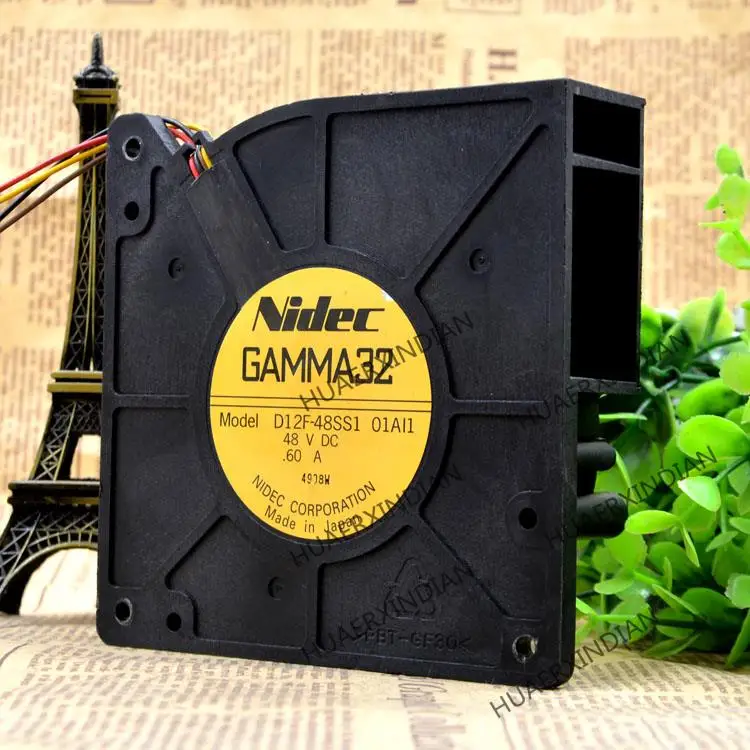 

New GAMMA32 D12F-48SS1 01AI1 48V 0.60A Cooling Fan Assembly Kit