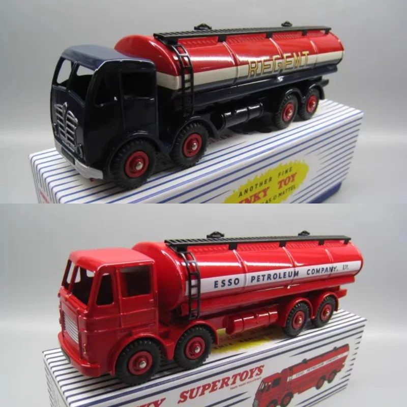 Diecast DINKY TOYS 1/43 Scale FODEN 14-ton Tanker LEYLAND ESSO Alloy Car Model Collectible Toy Gift Souvenir Display Ornament