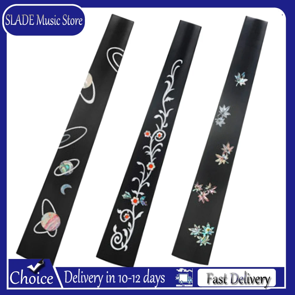 

Violin 4/4 fingerboard ebony fingerboard Shells Pattern Inlaid Colored shells fiddler violin Parts accessories