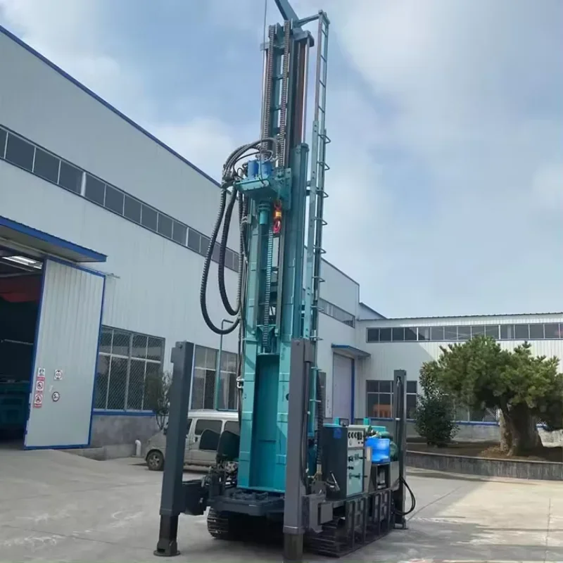 YG High Quality Pneumatic Water Well Drill Rig 200 Meters Deep Well Drilling Rig Machine Truck Mounted Water Well Drilling Rig