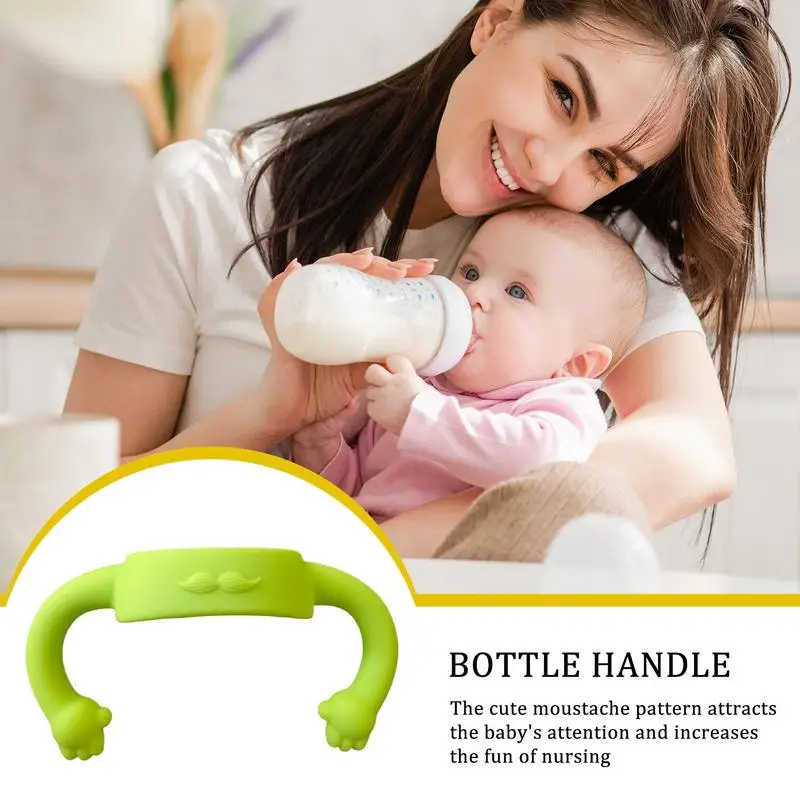 Handles For Baby Bottles Ergonomic Sippy Cup Handles Baby Bottle Holder Comfortable Sippy Cup Handle Grip Bottle Accessories For