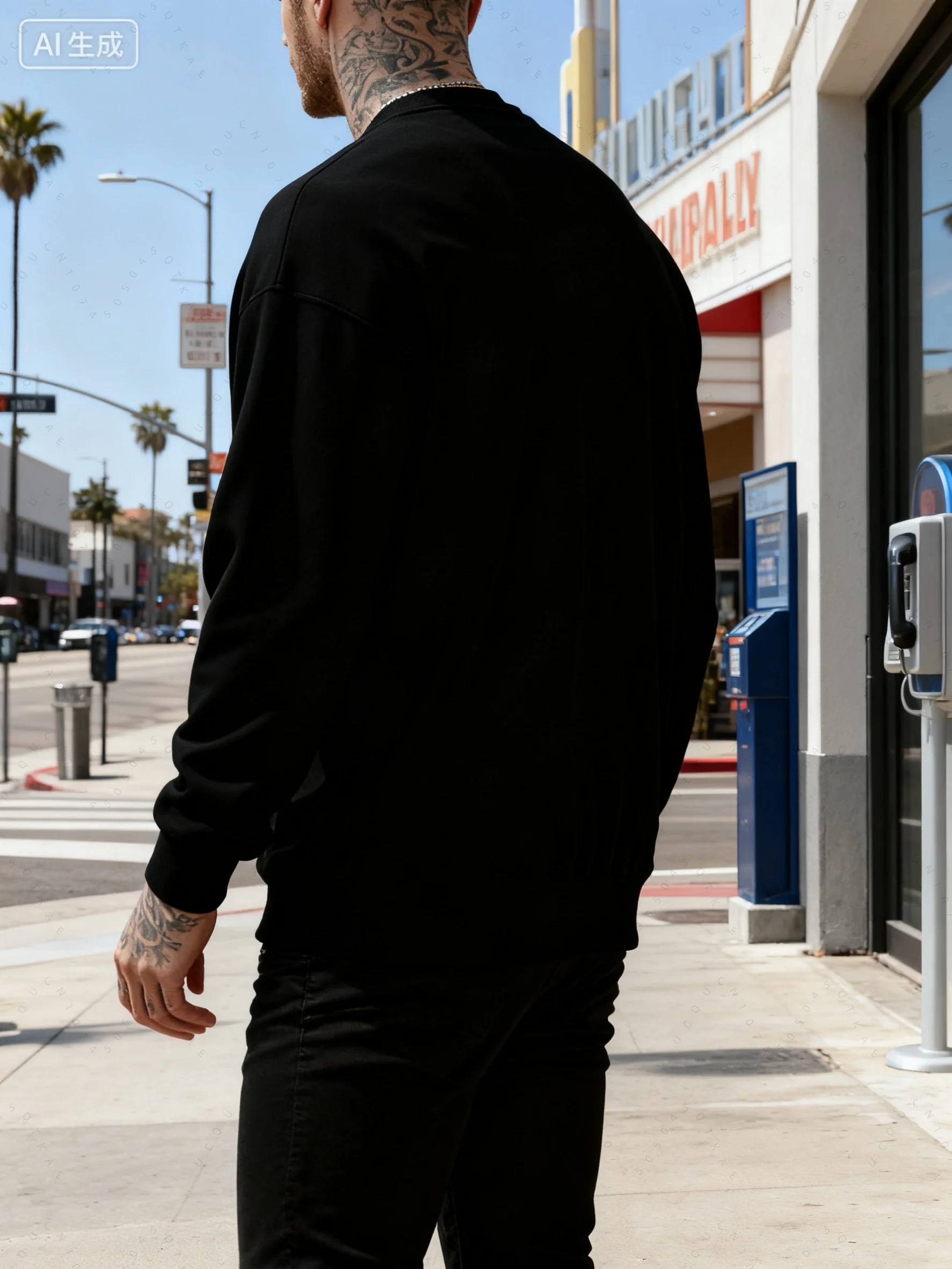 Sudadera holgada y cómoda informal con estampado de montaña nevada suiza para hombre, sudadera de manga larga con cuello redondo, Top con capucha para Otoño e Invierno