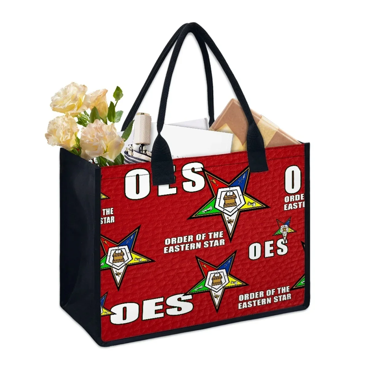 OES Sistars-Sacs à main décontractés pour femmes, commande de l'est, poignée supérieure, commpiedmont, initié, sac de sororité pour dames, fourre-tout, cadeau ac A Mains