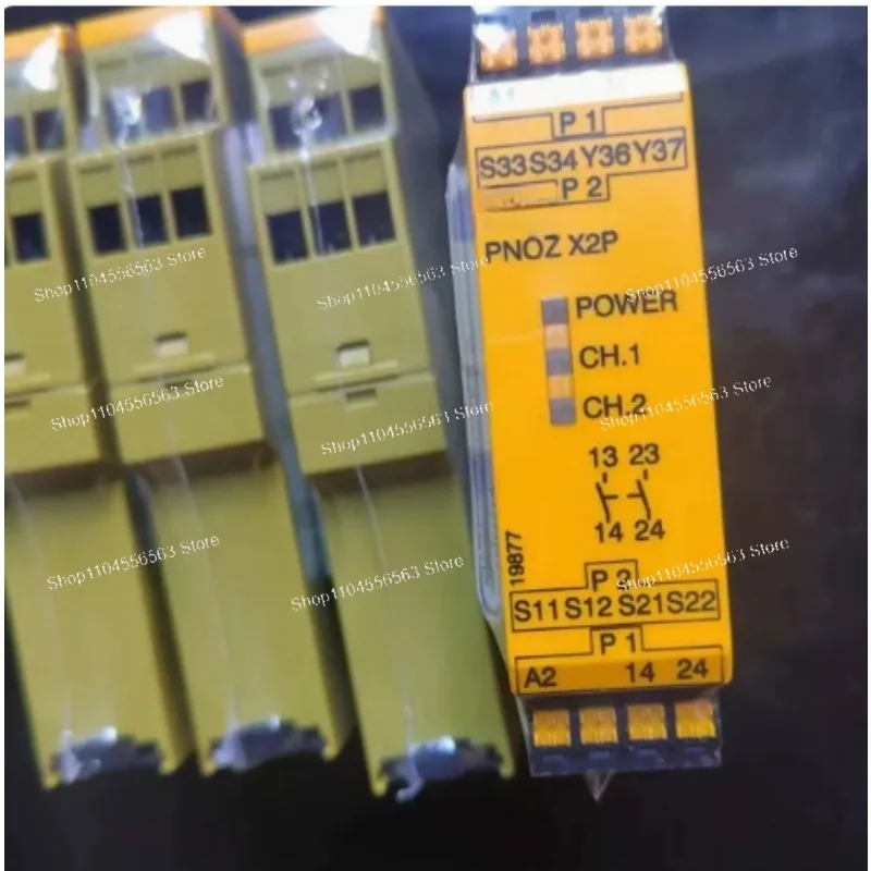 PNOZ X7 X1 X2.1 X2 PZE X4 Safety Relay 774059, Industrial Safety Control Module Replacement Part
