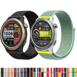 Nylon Loop Strap For Amazfit Cheetah Pro / Round Sports Women Men Watchband For Huami Amazfit GTR 4 Limited Edition Correa Belts