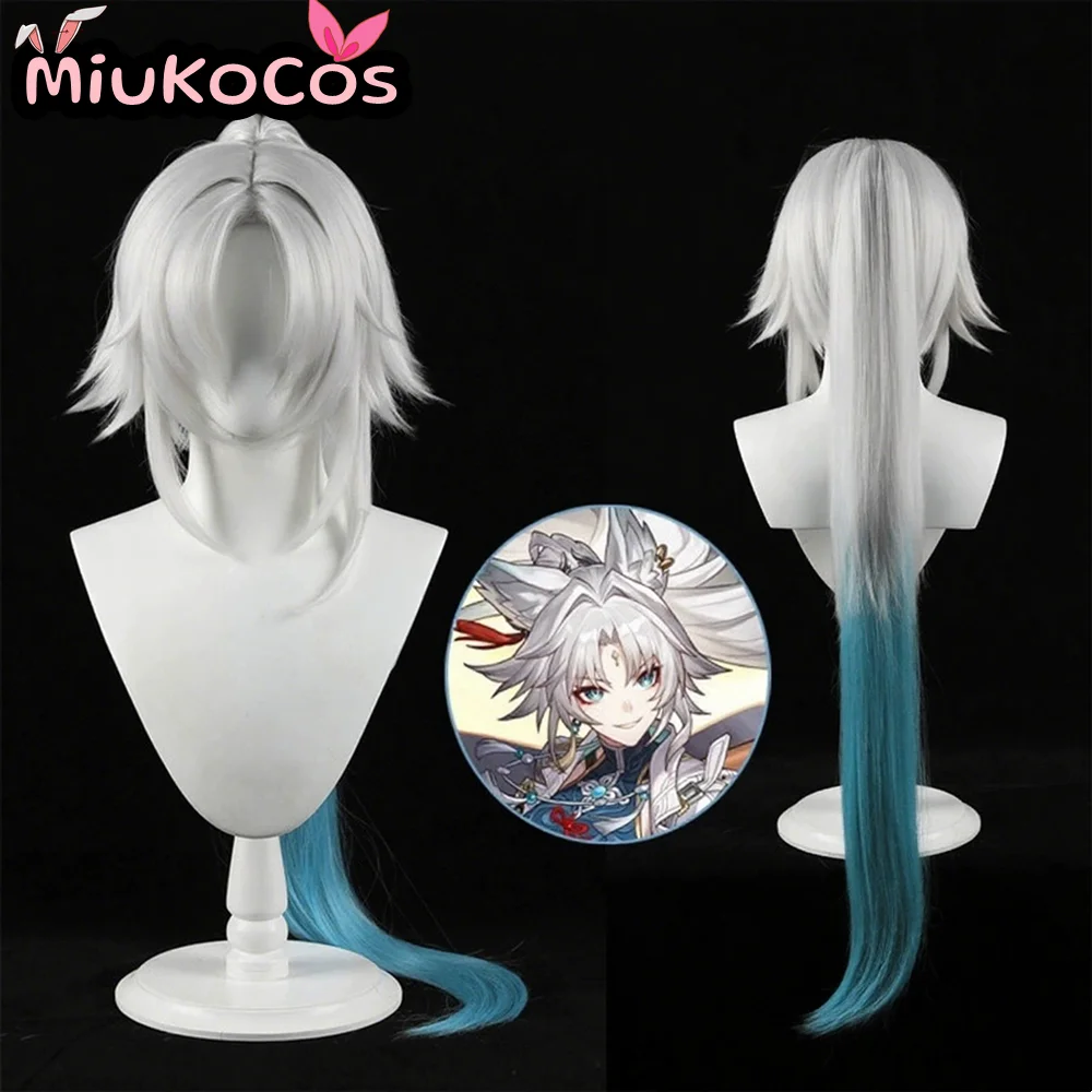 

IN STOCK Feixiao Cosplay Wig MiukoCosplay Game Honkai: Star Rail Cosplay