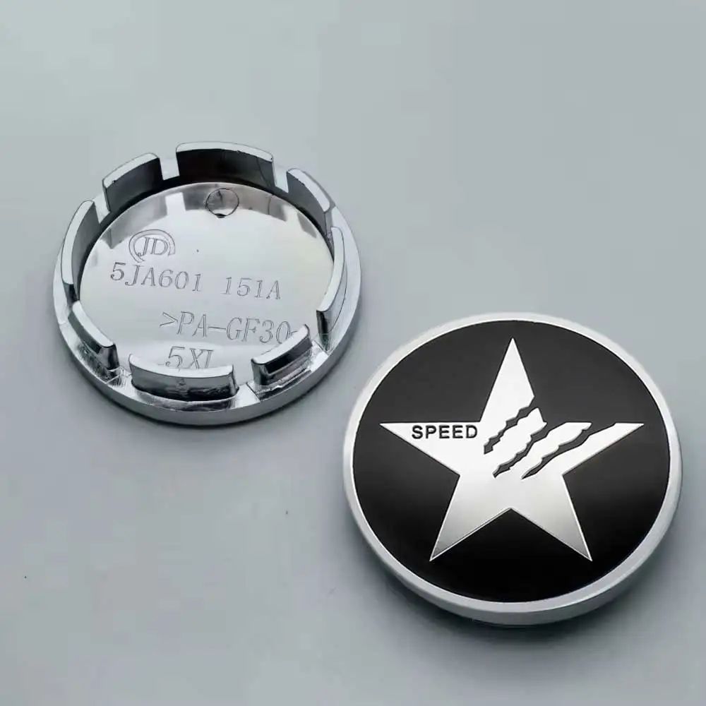 4 قطعة 56 مللي متر العالمي سرعة سباق شعار شعار سيارة عجلة مركز غطاء محاور يغطي ملصق لسيارات BMW هوندا سيتروين هيونداي أودي #3