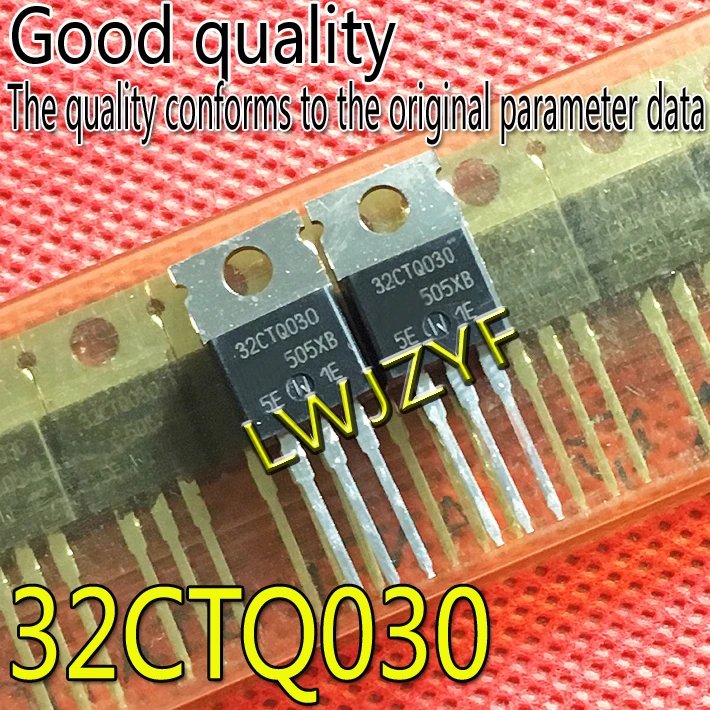 (1Pieces) New 32CTQ030 TO-220 30A 30V  MOSFET Fast shipping