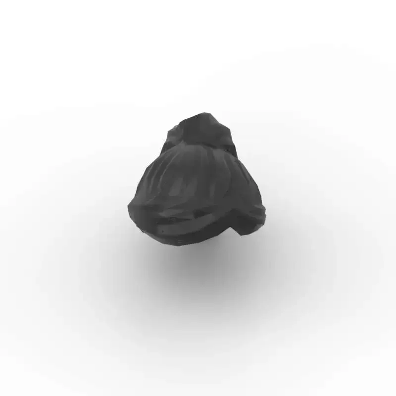 MOC 10PCS 87990 Pferdeschwanz Haar Weibliche Bausteine Set Bricks Körper Tragen Fringe Teil Kompatibel Partikel Spielzeug Für Kinder geschenke