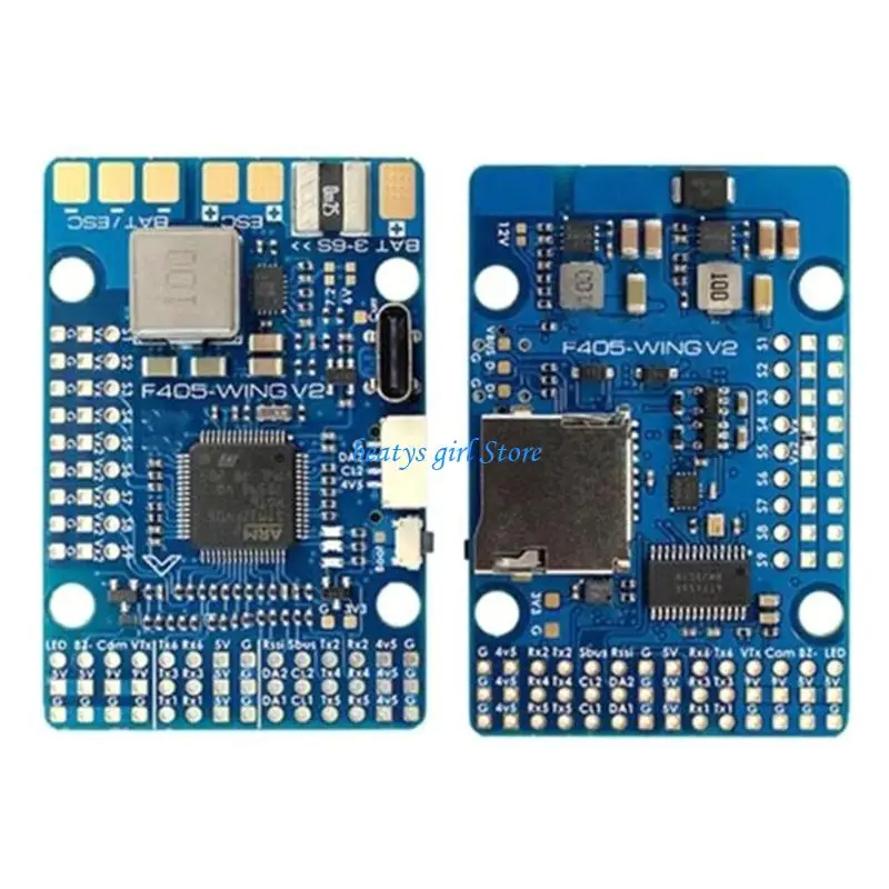 

C7AB Professional STM32F405RGT6 Flight Controller Expansion for F405-Wing-V2 168Mhz 3-6S Baro OSD Accessories