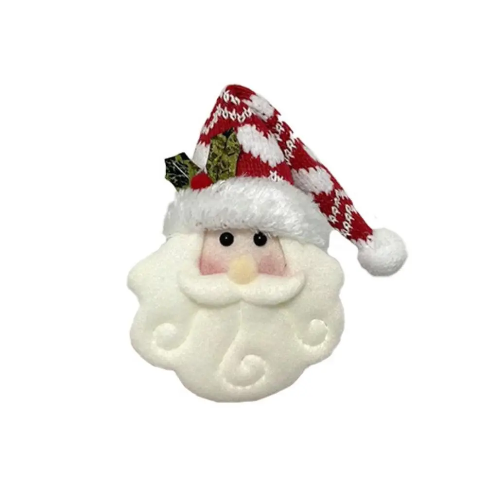 Santa Claus Xmas Hanging Ornaments Cloth Snowman Christmas Elk Pendants Festive Cute Xmas Santa Ornaments Christmas