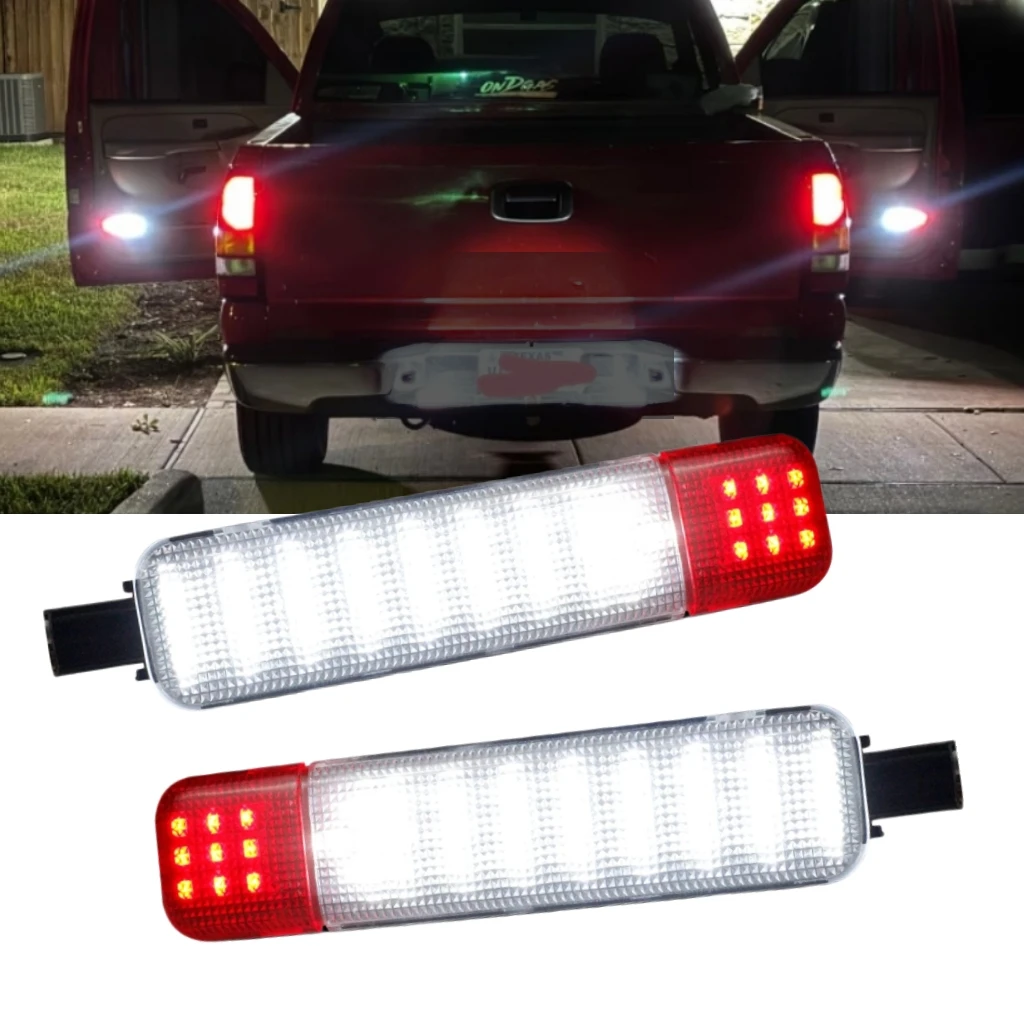 2 Stück [HELLE] Für 1997–2006 Chevy/GMC C/K 1500 |   2500 |   3500 Tahoe Yukon LED-Türverkleidungsleuchten, Innenlampen
