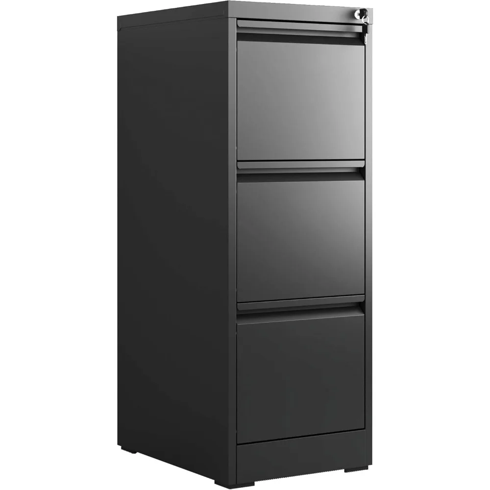 

Metal File Cabinet with Drawer Heavy Duty Locking File Cabinets Home Office Steel Filing Cabinet Vertical File Cabinets for Lega