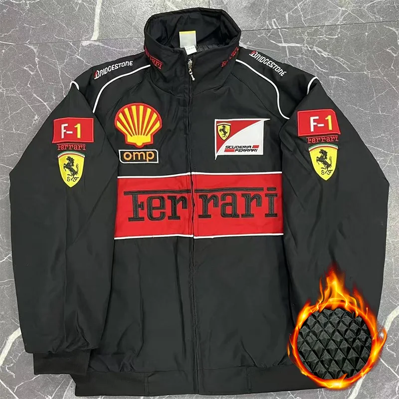 For Ferrari 458 488 599 612 FF F12 F1 Racing Suit Embroidered