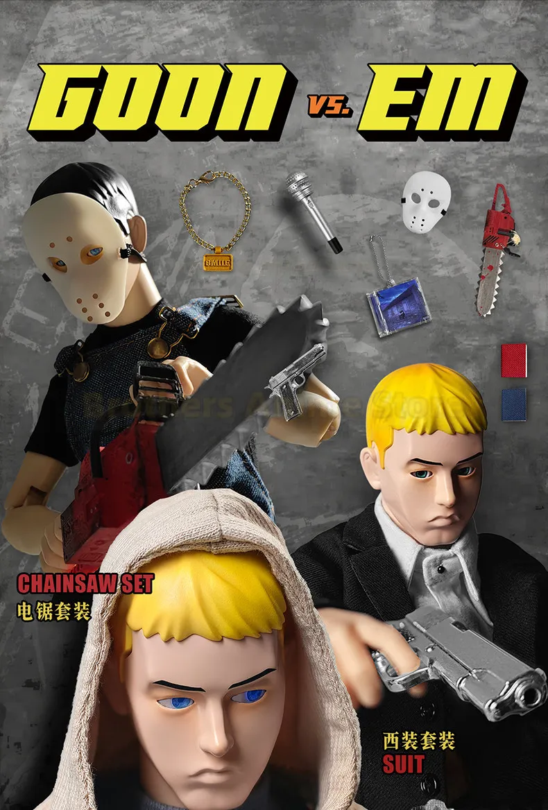 

GOON original Eminem 1/6 trendy doll hip-hop rap soldier figure