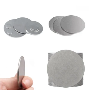 1 قطعة 304 الفولاذ المقاوم للصدأ لوحة دائرية ورقة دائرية قطر القرص 50 مم ~ 100 مم سمك 0.5 / 1 / 1.5 / 2 مم 8 مبيعات رئيسية 2 مم صفائح الفولاذ المقاوم للصدأ - No6