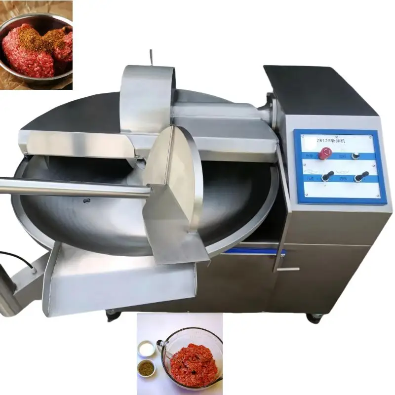 Mini Industrial Meat Bowl Cutter Mixer Machine For Startup Meat Processing Business Small‑Batch Production Need