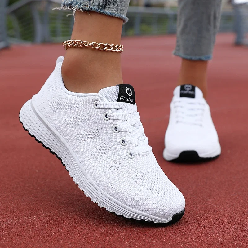 Running Shoes for Women Breathable Casual Sneakers Luxury Brand Sport Shoes Summer Fashion Light Basketball Tenis Walking Shoes