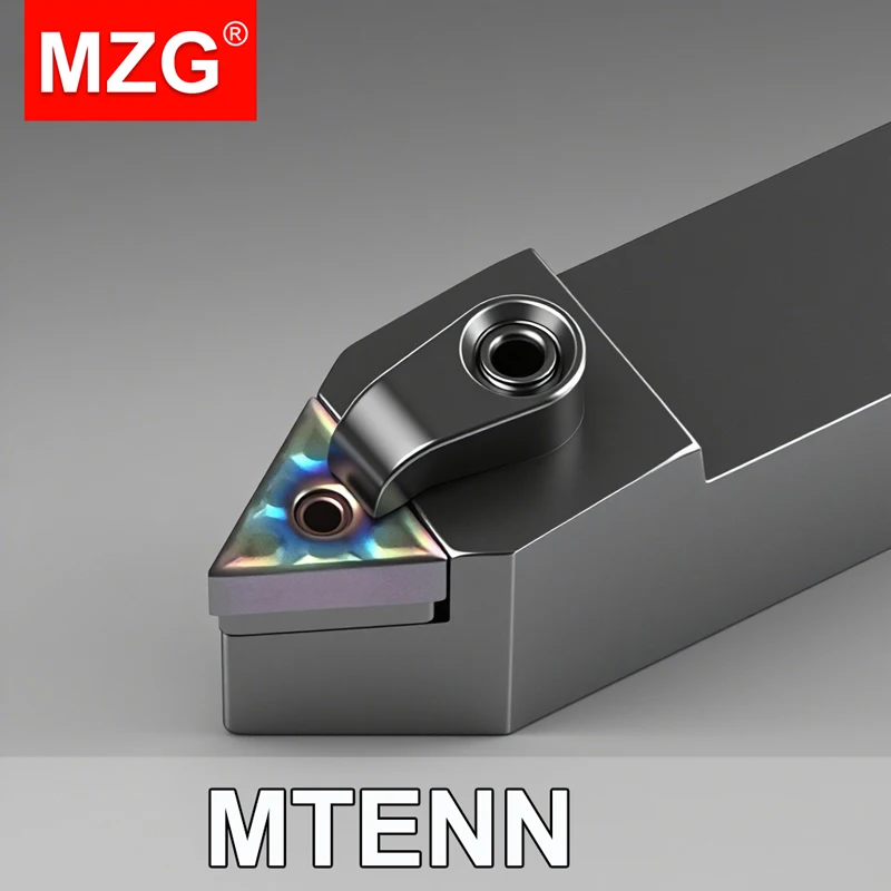 

Токарный инструмент MZG MTENN1616 MTENN2020 MTENN2525, наружный токарный инструмент, TNMG вставка MTENN, токарный держатель, режущий инструмент с ЧПУ, режущий стержень