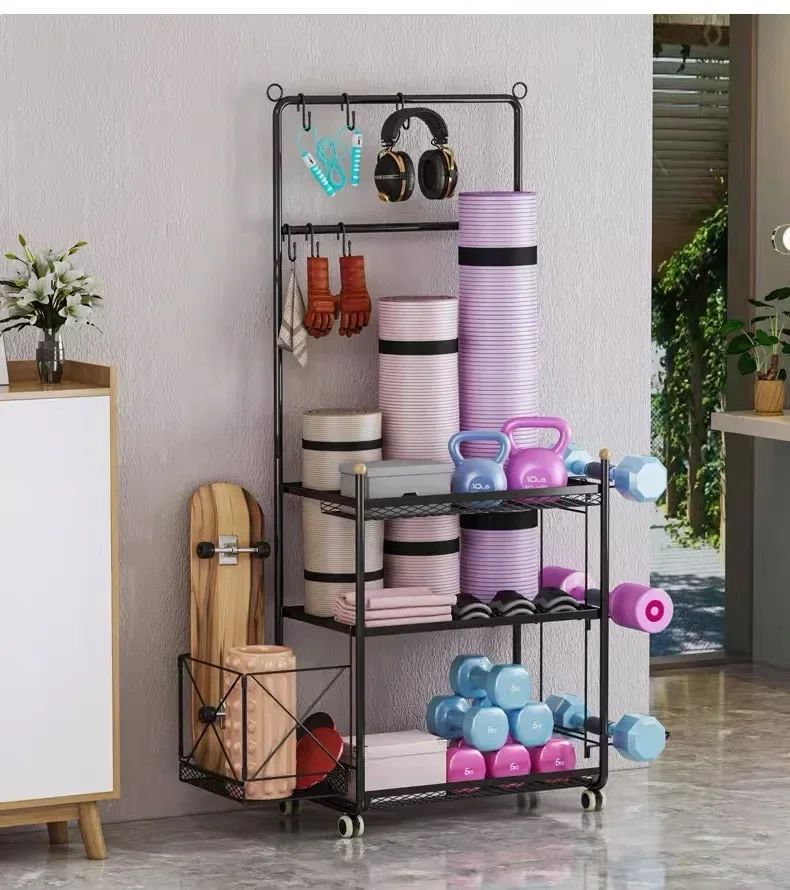 Metal Garage Sports Equipment Organizer Basketball football Rack sports equipment display storage rack sports equipment rack