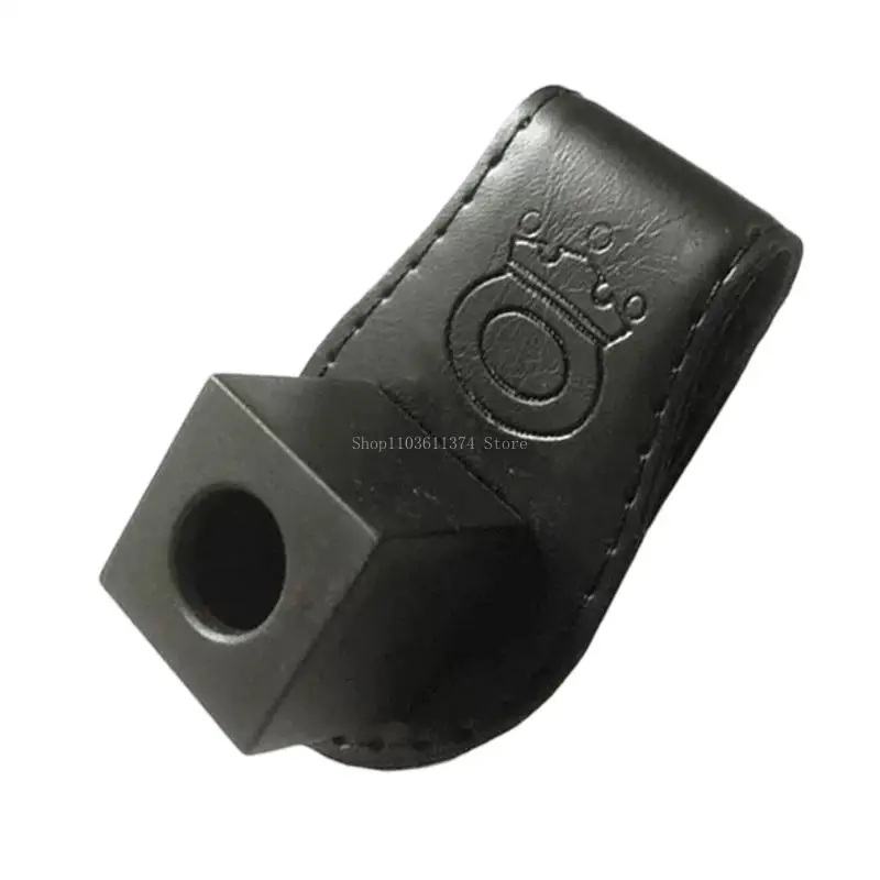 

Portables Leather Billiard Chalks Holder Secure Clip Lock for Pool Cues and Accessories