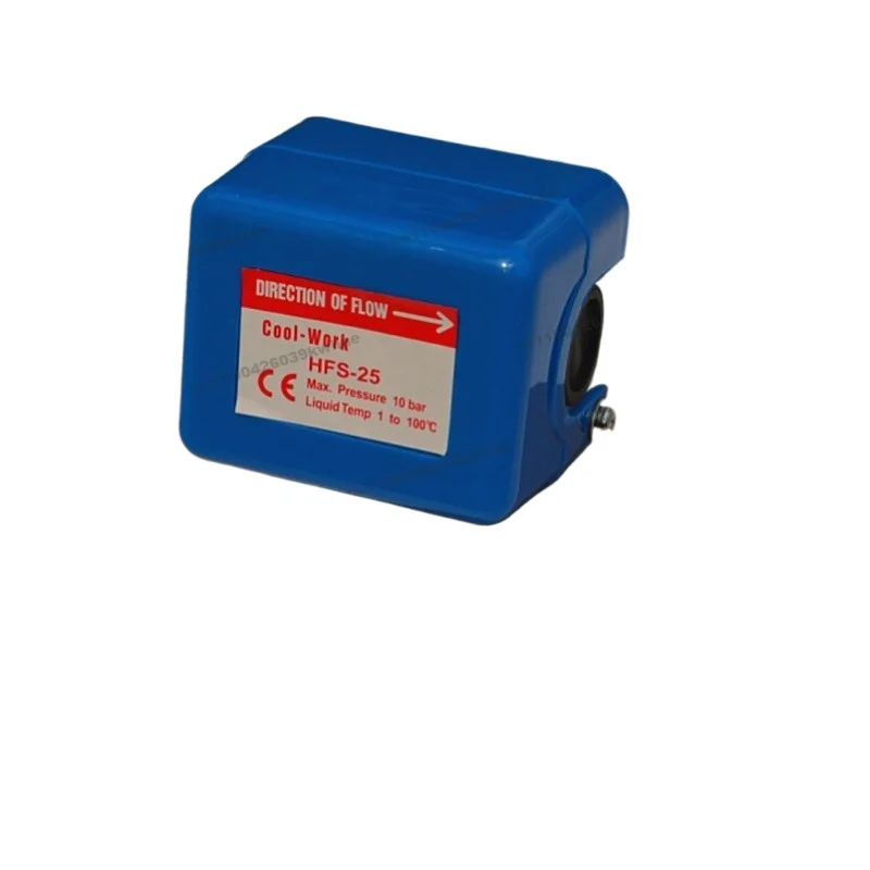 Central Air Conditioning Water Flow Switch HFS-25 Stainless Steel Target Flow Switch, Flow Controller 1 Inch Outer Wire
