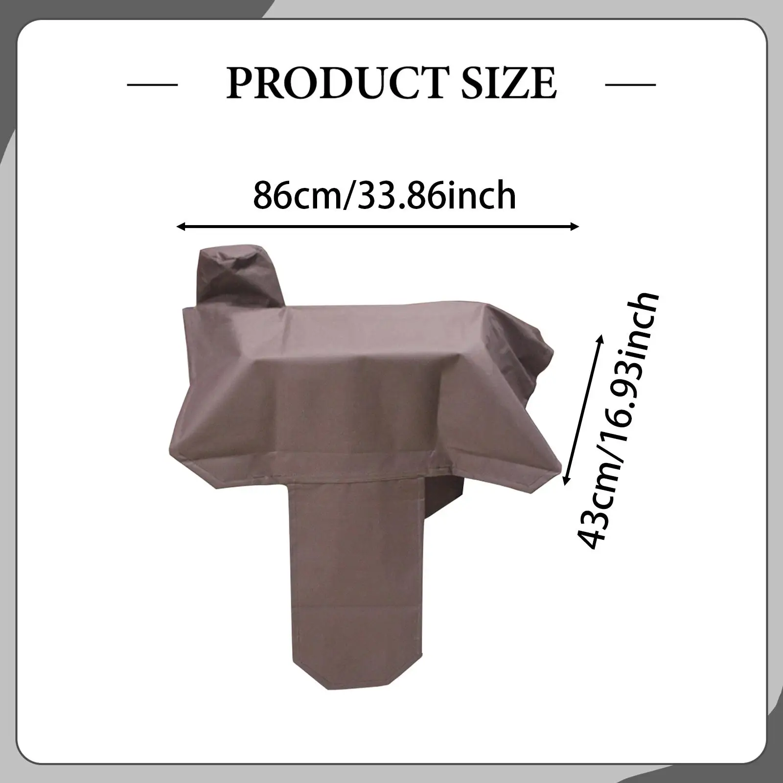 غطاء سرج غربي لحماية السرج خفيف الوزن وناعم ومقاوم للماء وقابل للغسل وغطاء حماية مقاوم للغبار #6