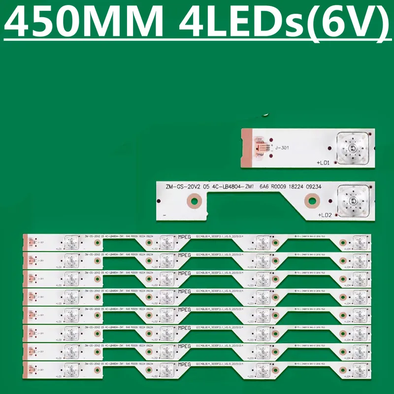 LED-Hintergrund beleuchtung Streifen 4c-lb4804-zm1 4c-lb4804-zm01j gic48lb14-3030f 2,1 für L48P1S-CF L48P1-CUD 48 x700 b48a858u d48a620u d48a920c