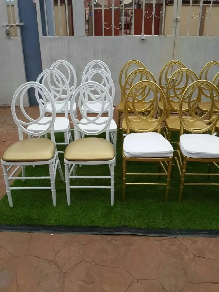 Hotsale Cross Back Wedding Phoenix Resin Chair