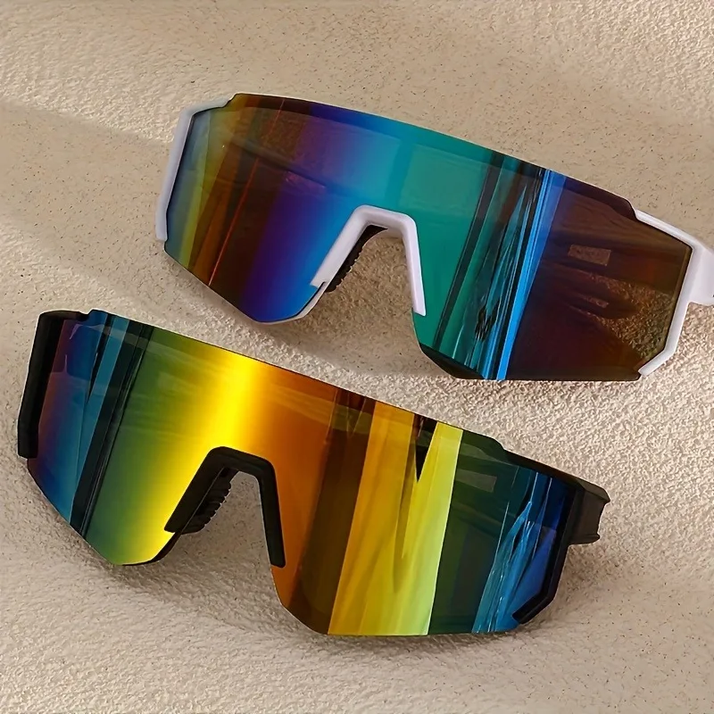 قطعتان من النظارات ذات الإطار الهندسي للجنسين بأذرع سوداء عصرية هدية مثالية لنظارات الموضة اليومية