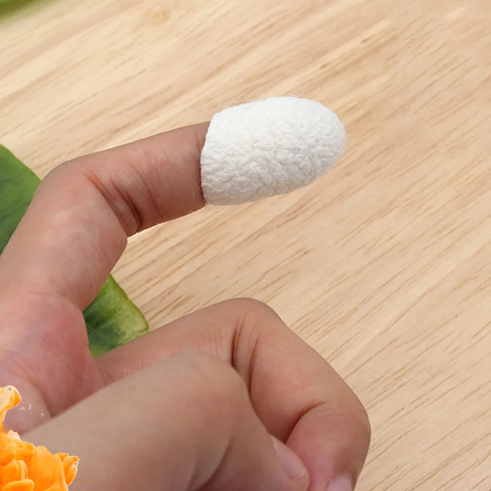 20 piezas bolas exfoliantes naturales de gusano de seda para limpieza Facial, herramientas de cuidado Facial para fregar el cuerpo