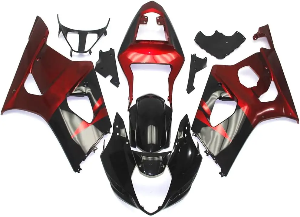 Injection Red Black Fairing Kit Fit for Suzuki GSXR1000 2003 2004 GSX-R1000 03 04 K3 gsxr 1000 2003-2004 ABS Plastic Bodywork Fu