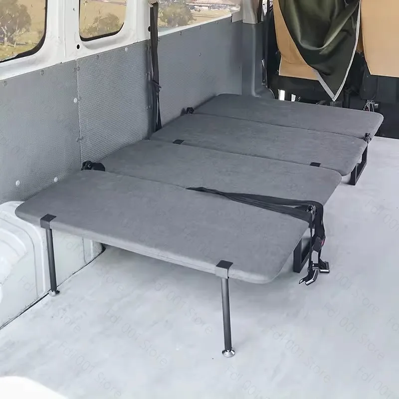 Rear Folding Seat of Van Large Folding Side Hanging Seat Double Triple Seat Bed Saves Space