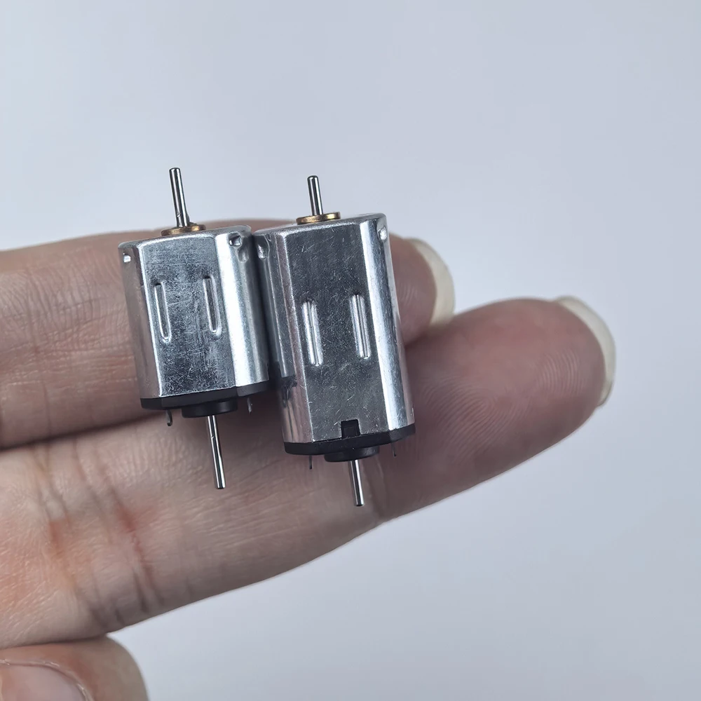1pcs Micro N30/N20 Dual Shaft Five Pole Rotor Motor 12V 15000RPM/20000RPM High Speed Engine DIY Toy Car Rail Train Model